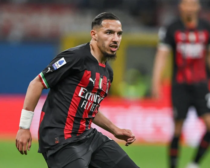 IsmaÃ«l Bennacer, milieu de terrain de l'AC Milan