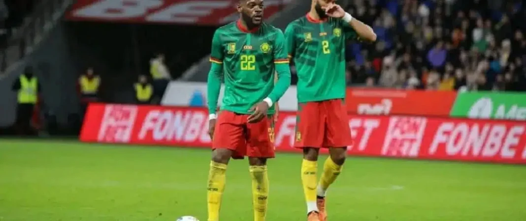 Des joueurs camerounais