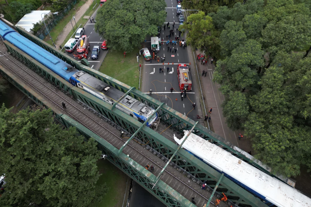 Collision entre deux trains en Argentine