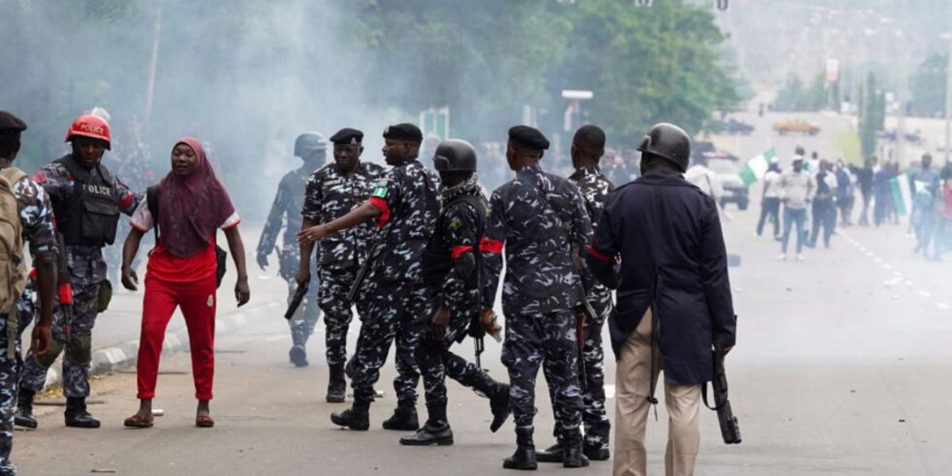 Manifestation au Nigeria